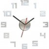 ModernClock Nástenné samolepiace digitálne hodiny 50 cm zrkadlové