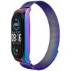 OEM Remienok METAL pre hodiny Xiaomi Mi Band 5 / 6 (dúhový)