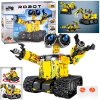 JOKO Technická stavebnica Robot Wall-e, Bager, Škorpión, Hmyz 4v1 828ks
