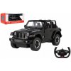 Teddies RC auto Jeep Wrangler Rubicon - černá - 29 cm