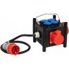 Rozvodnica 3x16A/400V/5P+4x250V IP44 prívod na kábel vidlica 16A/400V/5P (Bennenstuhl)