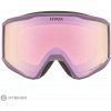 uvex Blast fm lyžiarske okuliare, plum matt/purple orange-clear s2