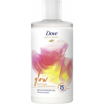 Dove Bath Therapy Glow Bath and Shower Gél - Kúpeľový a sprchový gél 400 ml