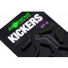 Rovnátko Korda Kickers Green X-Large - Bloodworm Red