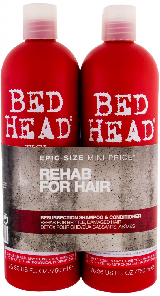 Tigi Bed Head Resurrection šampón 750 ml + kondicionér 750 ml darčeková sada