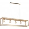 Luminex | Luster na lanku LEGNO 5xE27/60W/230V | LU8420