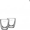 LAMART Sklenený termo hrnček VASO ESPRESSO 2 x 80 ml