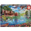 Puzzle Casita en el Lago Educa 5000 dielov od 11 rokov