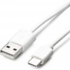 Kábel USB 3.1 Typ C-USB2.0 A 20cm biely