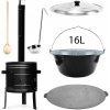 Perfect Home PL-Set-65 Kotlíková súprava 16L, 6ks – kotlina/kotlík/pokrievka/varecha/naberačka/platňa