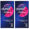 Kondómy Durex Mutual Pleasure 2x10ks Durex