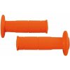 RTECH gripy Racing mäkké, oranžové, pár, dĺžka 116 mm