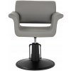 Gabbiano kadernícke kreslo Lucca Sivé, čierna základňa