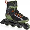 MrFIT Pánské fitness kolieskové korčule, ABEC7 Carbon, veľ. 43 SPOKEY