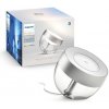 Philips Hue 8719514411524 LED stolné svietidlo Iris (gen4) 1x8,2W | 570lm | 2000-6500K - stmievateľné, Bluetooth, White and color ambiance, strieborná