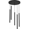 Luminex Luster na lanku YORU 5xG9/8W/230V čierna LU4117 + záruka 3 roky zadarmo + záruka 3 roky zadarmo