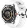 PROTEMIO 91084 SILICONE Vymeniteľný remienok pre Xiaomi Watch S4 Sport biely