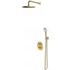 OMNIRES - Y termostatický sprchový systém pre podomietkovú inštaláciu, kartáčovaná mosadz SYSYT05BSB