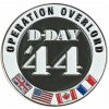 FOSTEX odznak D-DAY 44 so spojeneckými vlajkami