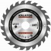 Pílový kotúč Kreator KRT020414 na drevo 185mm, 24T