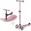 Micro - Mini Deluxe Rock & Go LED Rose - koloběžka 6v1