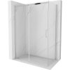 Mexen Omega sprchová kabína, posuvné dvere 150 x 80 cm, transparentnéné, chrómová - 825-150-080-01-00
