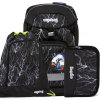 Ergobag Školský batoh prime Black reflexný 2023 SET