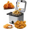 Tradičná fritéza Deep fryer Olejová 2,5L pre hranolky Ryby Silná 1000 W