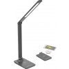 Lampa stolová LED 10W 3-6000K sivá SOLIGHT WO55-G