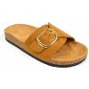 Dámske šľapky Comer SAR76 Camel Veľkosť: 40