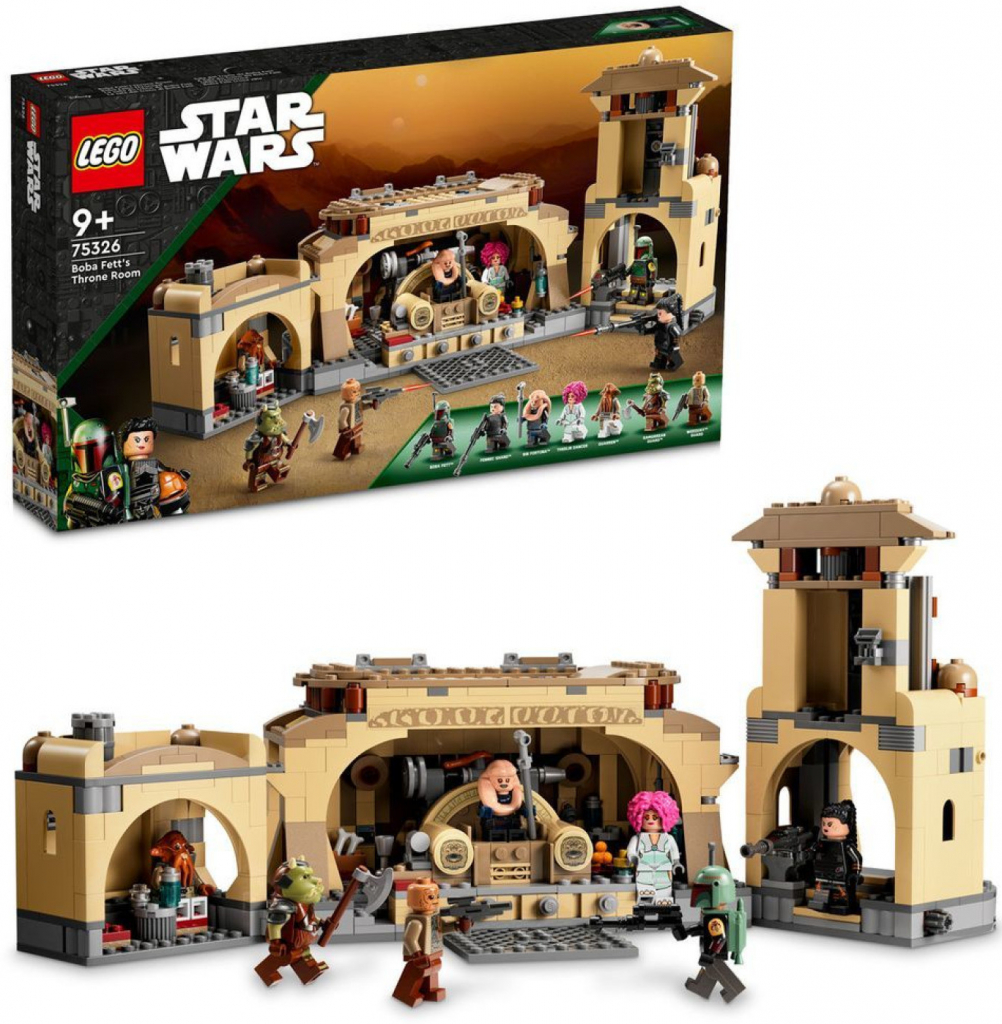 LEGO® Star Wars™ 75326 Trónna sieň Boby Fetta