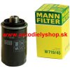 Audi A4 1/2012- Olejový filter /MANN/ - pre motory 1,8TSi-18TFSi-2,0TFSi