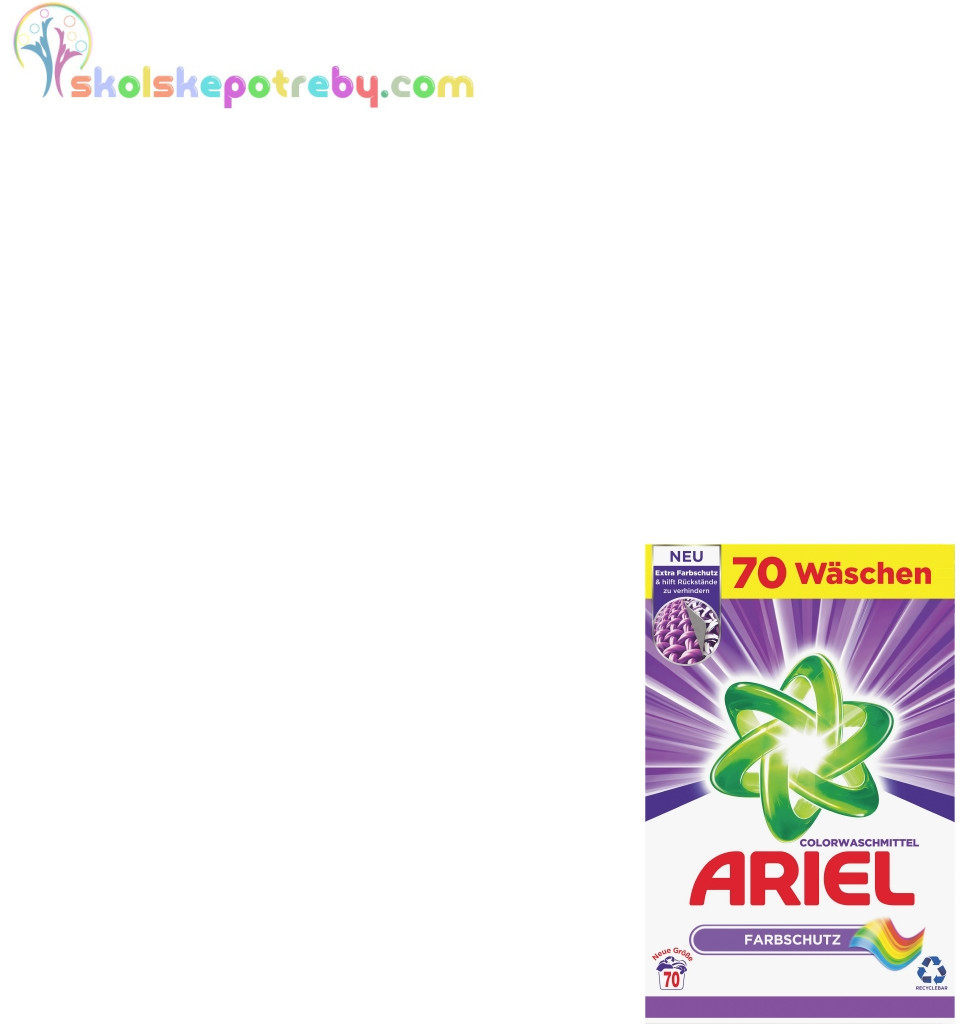 Ariel Color prášok 4,55 kg 70 PD