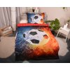 Aaryans obliečky 3D Futbal II. 140x200/70x90cm
