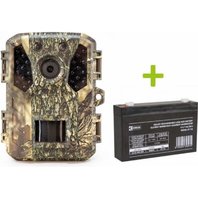 Fotopasca OXE Gepard II, externý akumulátor 6V/7Ah a napájací kábel + 32GB SD karta, 4ks batérií a doprava ZADARMO!