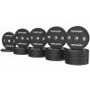 Set Olympijských Bumper kotoučů TUNTURI Platinum Černý - 290 kg