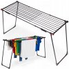 SUŠIAK NA BIELIZEŇ STOJACI ROZKLADACÍ TELESKOPICKÝ 19 METROV SKLADACÍ ČIERNY