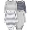 CARTERS CARTER'S Body dlhý rukáv Striped chlapec LBB 4 ks NB/ veľ. 56