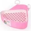 Tommi WC s roštom rohové MIX farieb 24,5 cm
