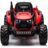 Dětský elektrický traktor Hatis, červená barva.