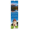 Helma Nástenný kalendár Slovensko - viazanka 12 x 48 cm 2026