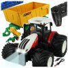 Diaľkovo Ovládaný Traktor Ťahač 1:24 s Prívesom na Diaľkové Ovládanie Stator Z1017