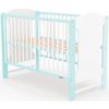 Detská postieľka New Baby ELSA bielo-mätová