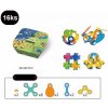 Magnetická stavebnica Flexy 16ks CABT176