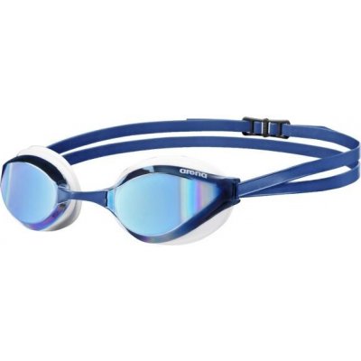 Arena PYTHON MIRROR Pretekárske plavecké okuliare, modrá, os