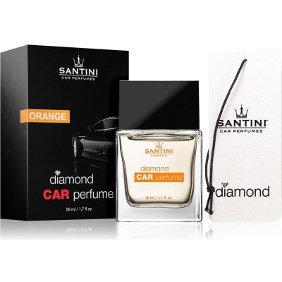 SANTINI Cosmetic Diamond Orange vôňa do auta 50 ml