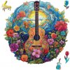 Drevené puzzle EscapeWelt Gitara 200 dielikov