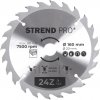Kotúč Strend Pro TCT 160x2.2x20/16 mm 24T, na drevo, pílový, SK plátkami
