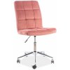 Signal Detská stolička Q-020 VELVET zelená bluvel 78 látka 45 cm x 87-97 cm x 40 cm