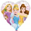Fóliový balón s Disney princeznami 43 cm